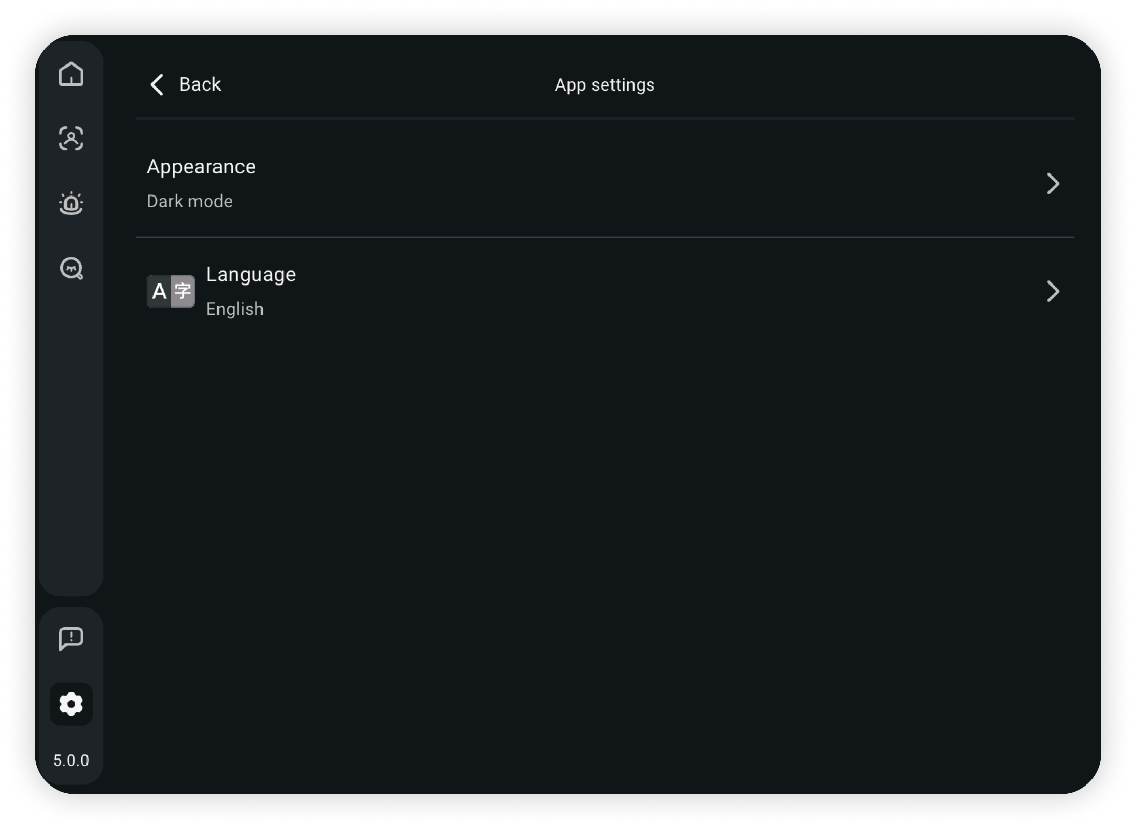 Switch between Light and Dark mode