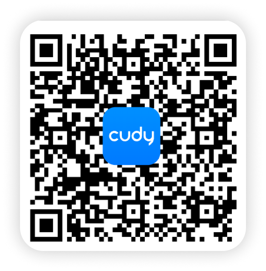 QR code to download the Cudy app